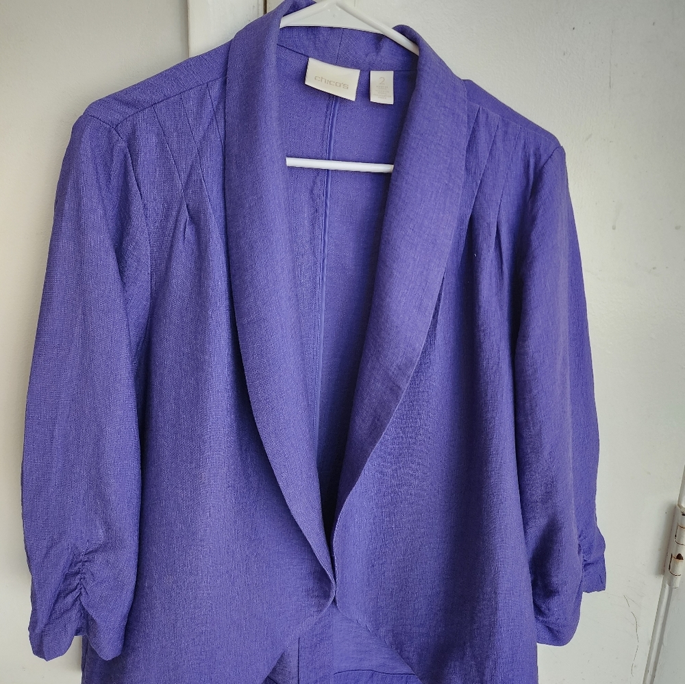 Purple jacket